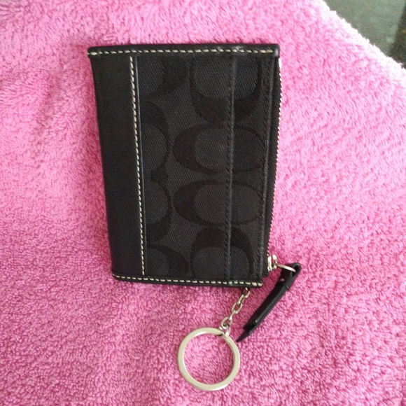 Coach cardholder & key ring - Picture 2 of 3
